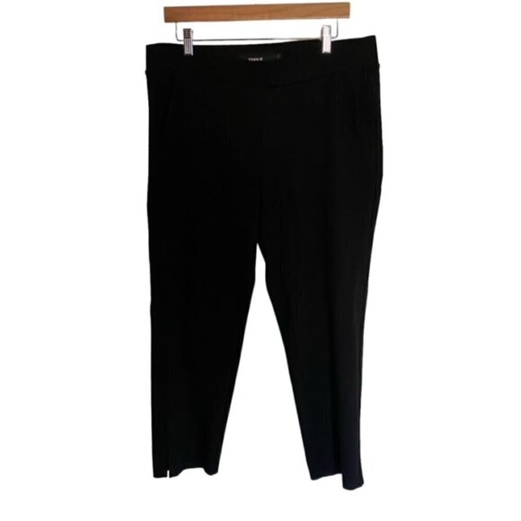 Torrid Pull-On Relaxed Taper Studio Luxe Ponte High-Rise Pant 1X - Picture 2 of 4